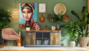 sliding barn door hardware - mini - "Siera"_2