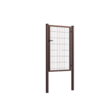Wicket gate Square ZnPVC 1000x1500mm, brown