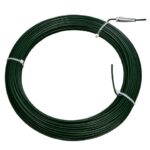 Tension wire ZnPVC 3,4mmx78m green