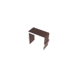 Aluminium distance bar 10mm, KLIK, brown