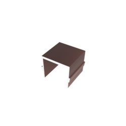 Aluminium distance bar 20mm, KLIK, brown