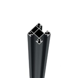Aluminum post 50x50mm, 1500mm, anthracite
