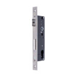 Mortise Lock L/R 25/85/22mm, stainless steel face, Round/Square