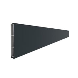 Aluminium profile 166x19,7x1830mm, anthracite