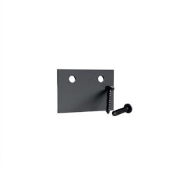 Plug for U profile 40x25mm anthracite